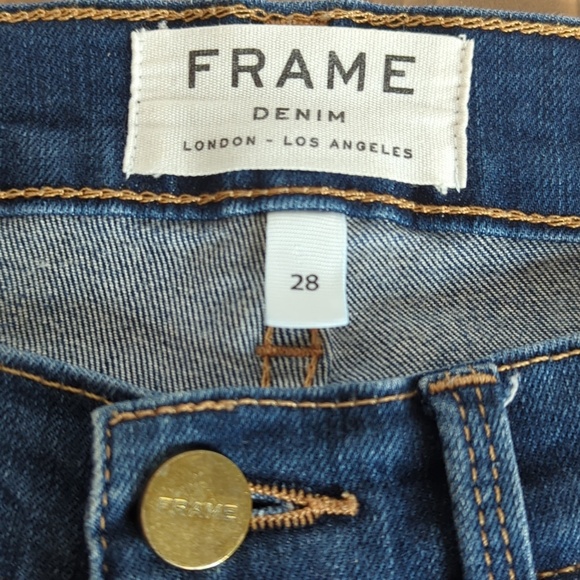 Frame Women’s Le Skinny Jeans SZ 28 (fits 27″ W) - Picture 2 of 14